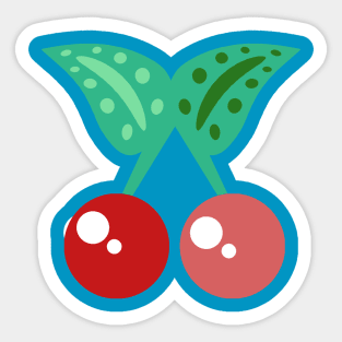 Stylized Cherry Sticker